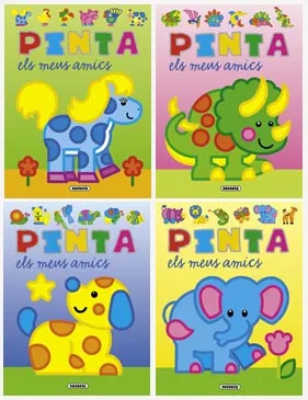 Pinta els meus amics (4 títols)