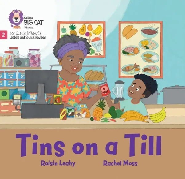 TINS ON A TILL (BLENDING PRACTICE) (SET 4)-FICTION PHASE 2