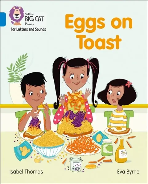 EGGS ON TOAST (SET 1)-NON-FICTION-BLUE - BAND 4