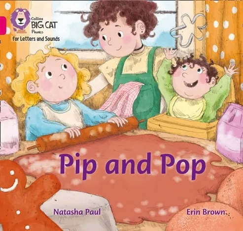 PIP AND POP (SET 4) -FICTION-PINK - BAND1B