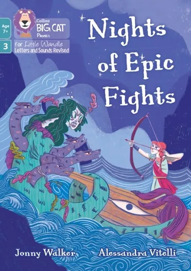 NIGHTS OF EPIC FIGHTS (PHASE 3 SET 1 BLENDING PRACTICE)-FICTION-7+ READERS