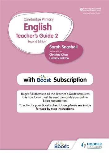 CAMBRIDGE PRIMARY ENGLISH TEACHER'S GUIDE STAGE 2 WITH BOOST SUBSCRIPTION SECOND EDITION