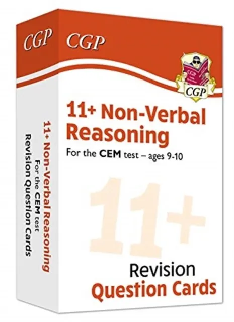 11+ CEM REVISION QUESTION CARDS: NON-VERBAL REASONING - AGES 9-10