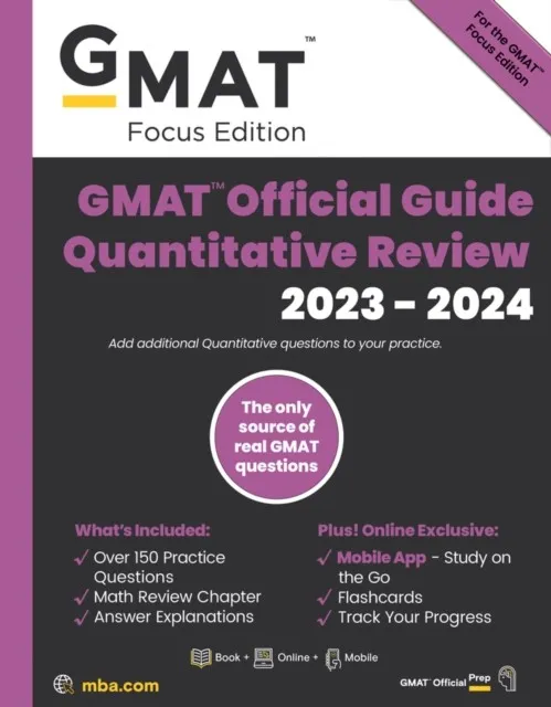 GMAT OFFICIAL QUANTITATIVE REVIEW 2023