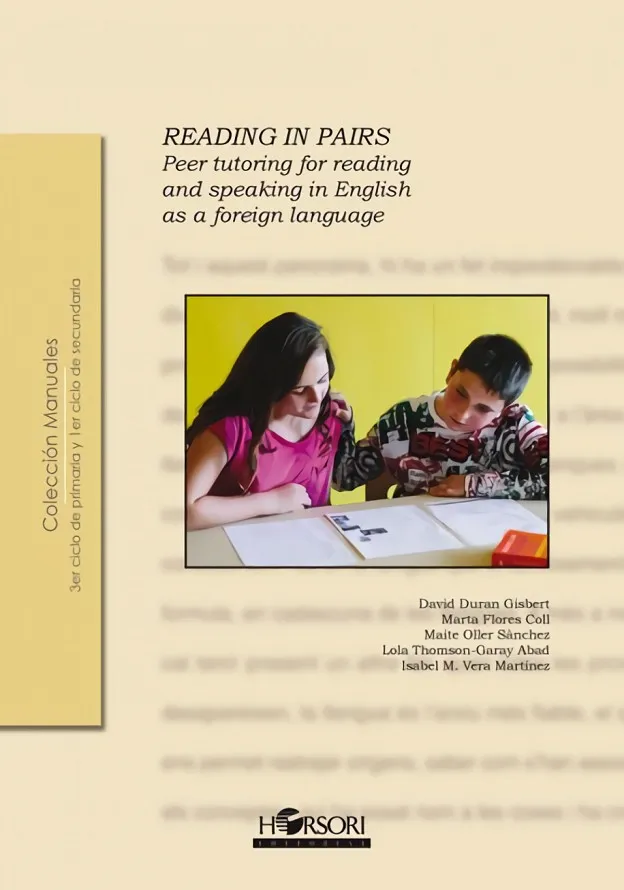 READING IN PAIRS PEER TUTORING FOR READING AND SPEAKING IN