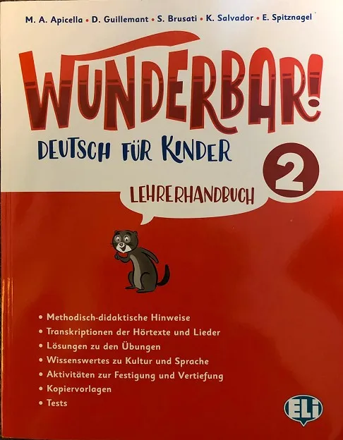 WUNDERBAR! 2 – LEHRERHANDBUCH + 2 AUDIO CDS