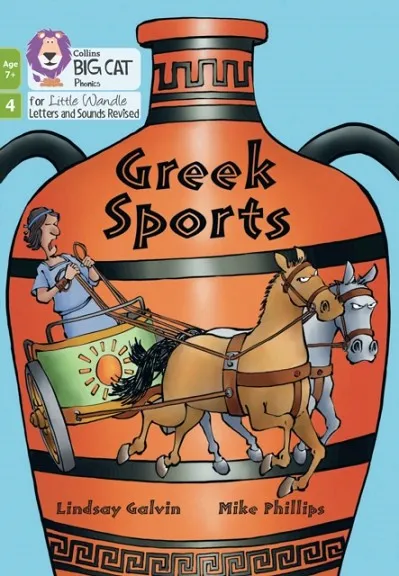 GREEK SPORTS (PHASE 4 SET 2)-NON-FICTION-7+ READERS