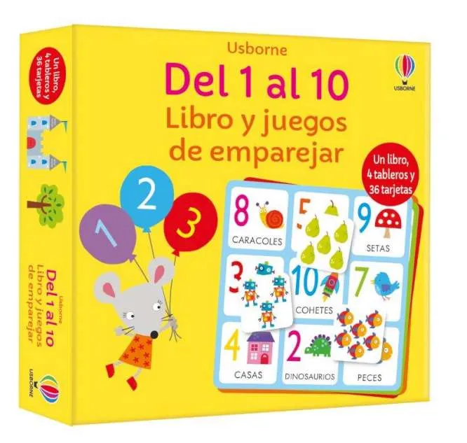 DEL 1 AL 10 LIBRO JUEGO