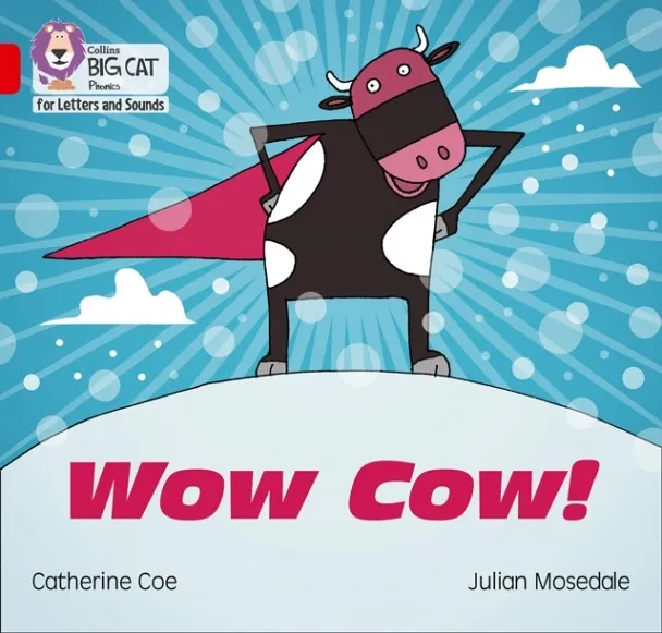 WOW COW! (SET 1)-FICTION-RED - BAND 2B