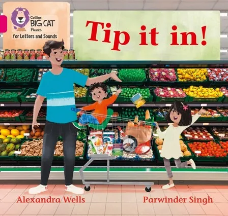 TIP IT IN! (SET 3)-NON-FICTION-PINK - BAND 1A