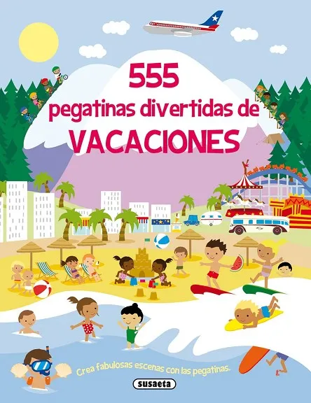 555 pegatinas divertidas de vacaciones