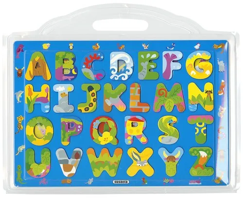 Letras, puzle educativo