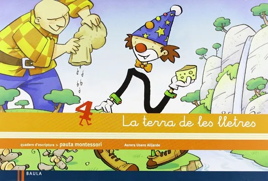 Quadern d'escriptura 4 Infantil La terra de les lletres