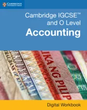 CAMBRIDGE IGCSE® AND O LEVEL ACCOUNTING SECOND EDITION DIGITAL WORKBOOK (2 YEARS)-DIGITAL