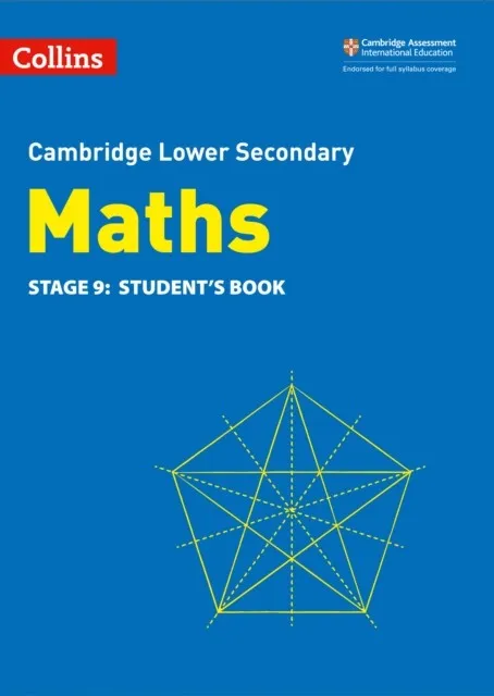 CAMBRIDGE LOWER SECONDARY MATHS STUDENT’S BOOK STAGE 9 2ND