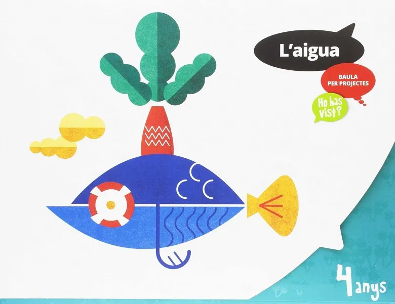 Carpeta de l'alumne L'aigua 4 anys - Ho has vist? - Infantil