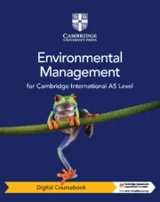 CAMBRIDGE INTERNATIONAL AS ENVIRONMENTAL MANAGEMENT DIGITAL COURSEBOOK (2 YEARS)-DIGITAL