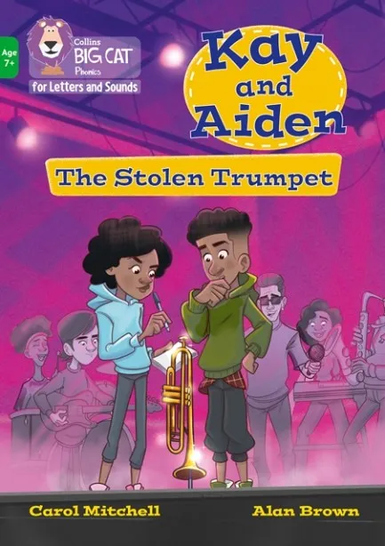 KAY AND AIDEN – THE STOLEN TRUMPET -FICTION-GREEN - BAND 5