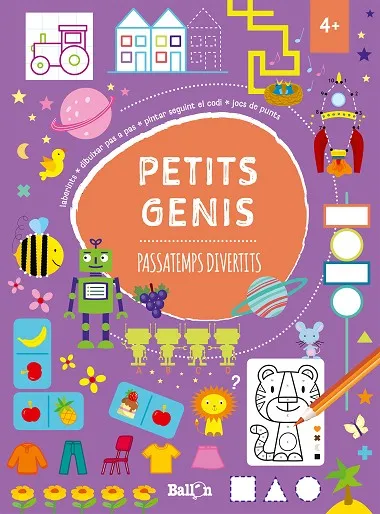 PETITS GENIS - PASSATEMPS DIVERTITS +4