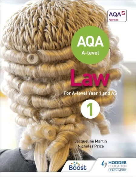 AQA A-LEVEL LAW FOR YEAR 1/AS