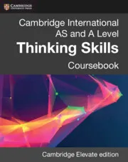 CAMBRIDGE INTERNATIONAL AS/A LEVEL THINKING SKILLS DIGITAL COURSEBOOK (2 YEARS)-DIGITAL