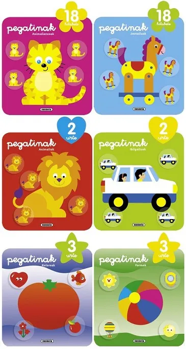 Pegatinekin hazi (6 titulu)