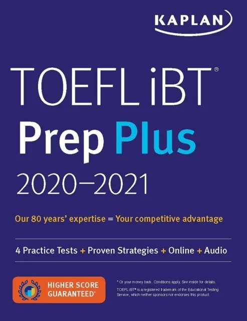 TOEFL IBT PREP PLUS 2020-2021: 4 PRACTICE TESTS + PROVEN STRATEGIES + ONLINE + AUDIO