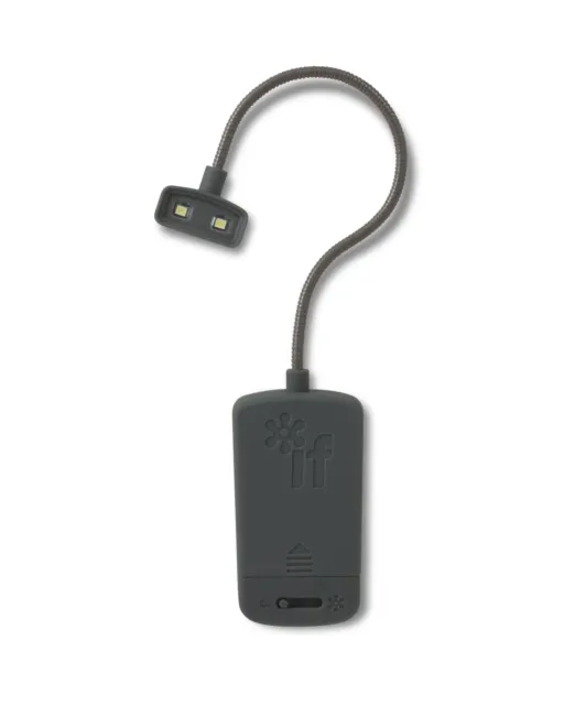 LAMPARA LECTURA FLEXIBLE GRIS