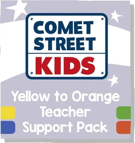 READING PLANET COMET STREET KIDS YELLOW TO ORANGE TEACHER SUPPORT PACK