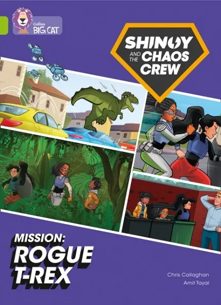 SHINOY AND THE CHAOS CREW - MISSION: ROGUE T-REX (GRAPHIC NOVEL) -FICTION-LIME - BAND 11