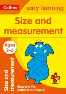SIZE AND MEASUREMENT AGES 3-5