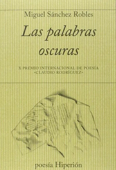 Las palabras oscuras