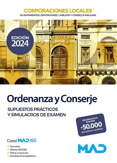 ORDENANZA Y CONSERJE DE AYUNTAMIENTOS, DIPUTACIONES Y OTRAS CORPORACIONES LOCALE