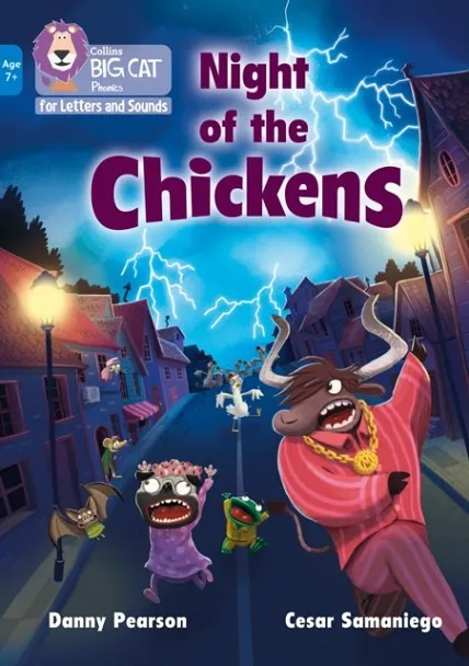 NIGHT OF THE CHICKENS -FICTION-BLUE - BAND 4