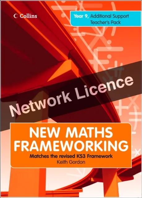 COLLINS MATHS FRAMEWORKING YEAR 7 INTERACTIVE BOOK CD-ROM: WHITEBOARD RESOURCE: NETWORK LICENCE (DOWNLOAD 2ND EDITION) *DIGITAL*