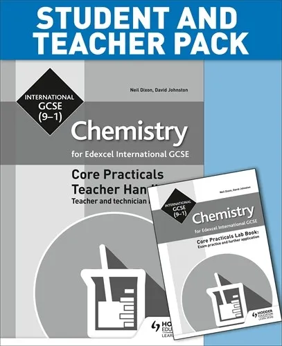 EDEXCEL INTERNATIONAL GCSE (9-1) CHEMISTRY LAB BOOK PACK WITH TEACHER BOOK-DIGITAL
