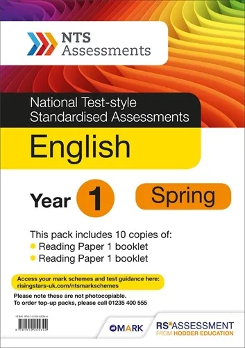 NTS ENGLISH YEAR 1, SPRING PK10 (NATIONAL TEST-STYLE STANDARDISED ASSESSMENTS)