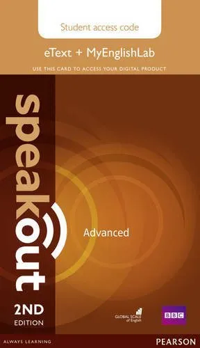 SPEAKOUT ADVANCED 2ND EDITION ETEXT AND MYENGLISHLAB STUDENT ACCESS CARD