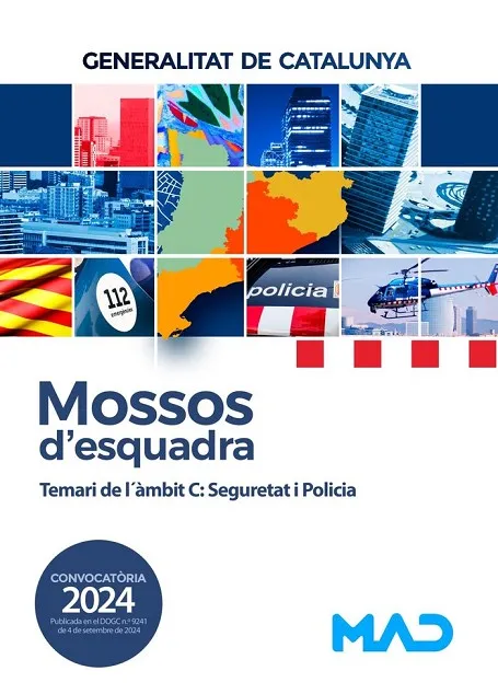 MOSSOS D'ESQUADRA - TEMARI DE L'AMBIT C: SEGURETAT I POLICIA - GENERALITAT DE CATALUÑA
