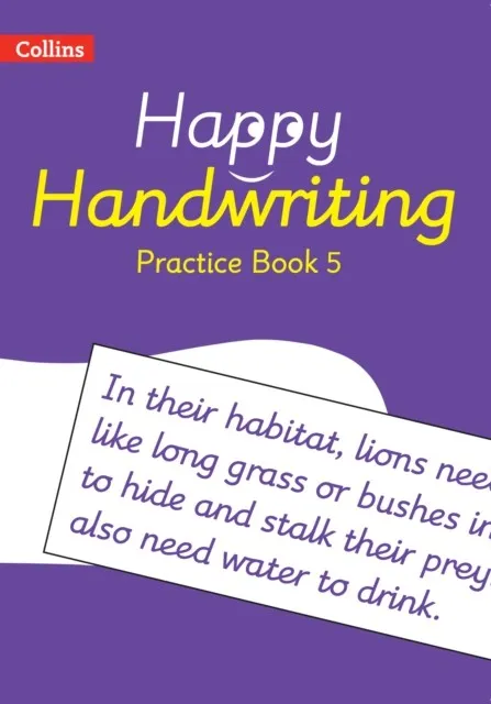 HAPPY HANDWRITING — PRACTICE BOOK 5