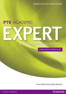 PTE ACADEMIC B1 EXPERT CB+MYENGLISHLAB