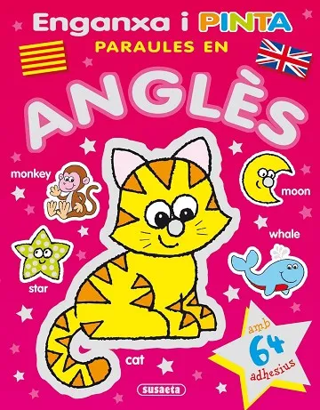 Enganxa i pinta paraules en anglès