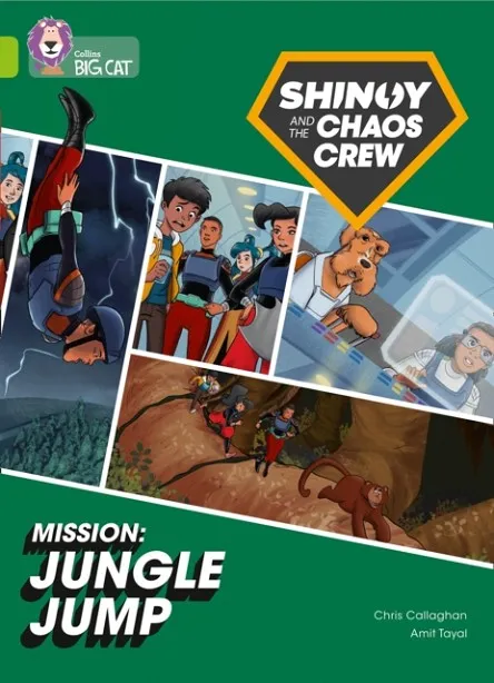 SHINOY AND THE CHAOS CREW - MISSION: JUNGLE JUMP (GRAPHIC NOVEL) -FICTION-LIME - BAND 11