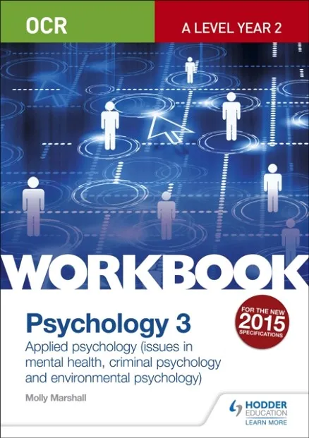 OCR PSYCHOLOGY FOR A LEVEL WORKBOOK 3