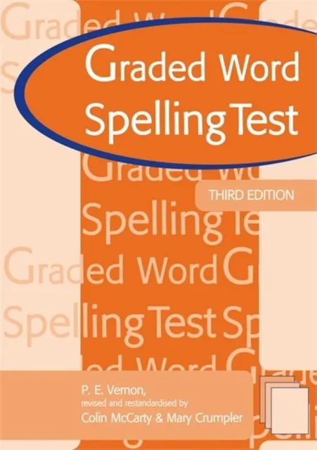 GRADED WORD SPELLING TEST 3RD EDN