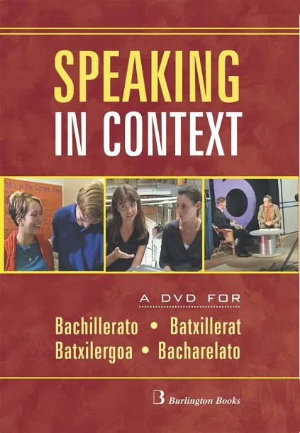 SPEAKING IN CONTEXT DVD PARA BACHILLERATO