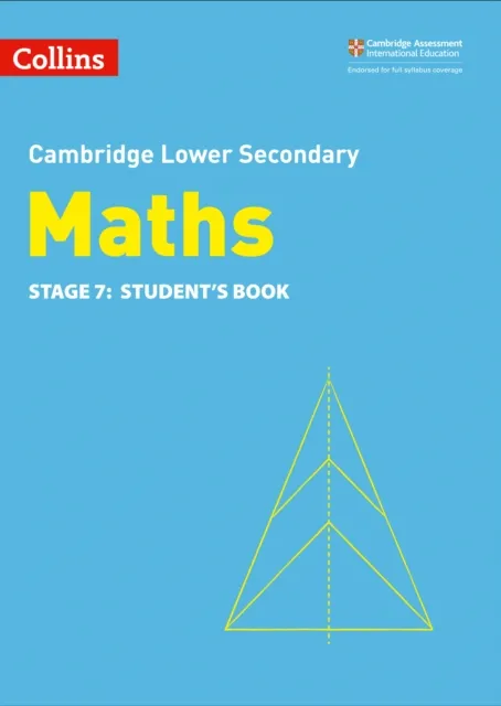 CAMBRIDGE LOWER SECONDARY MATHS STUDENT’S BOOK STAGE 7 2ND