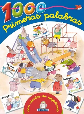 1000 Primeras palabras con cientos de pegatinas