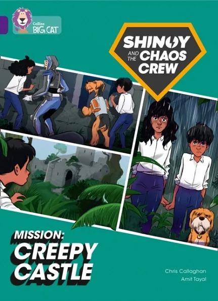 SHINOY AND THE CHAOS CREW - MISSION: CREEPY CASTLE (GRAPHIC NOVEL) -FICTION-PURPLE - BAND 8