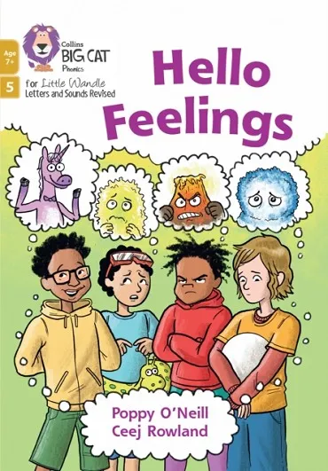 HELLO FEELINGS (PHASE 5 SET 3)-NON-FICTION-7+ READERS